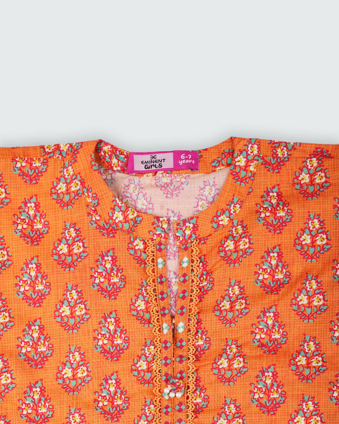 Girls Essentials Printed 3 Pc