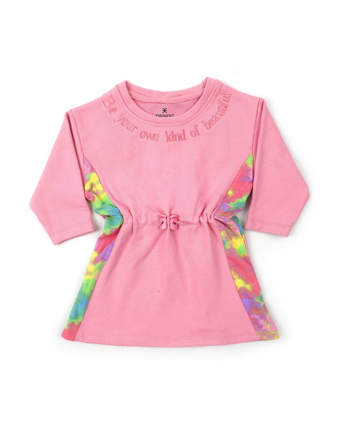 Eminent Girls Full Sleeves Frock - Fuchsia, Girls Frocks, Eminent, Chase Value