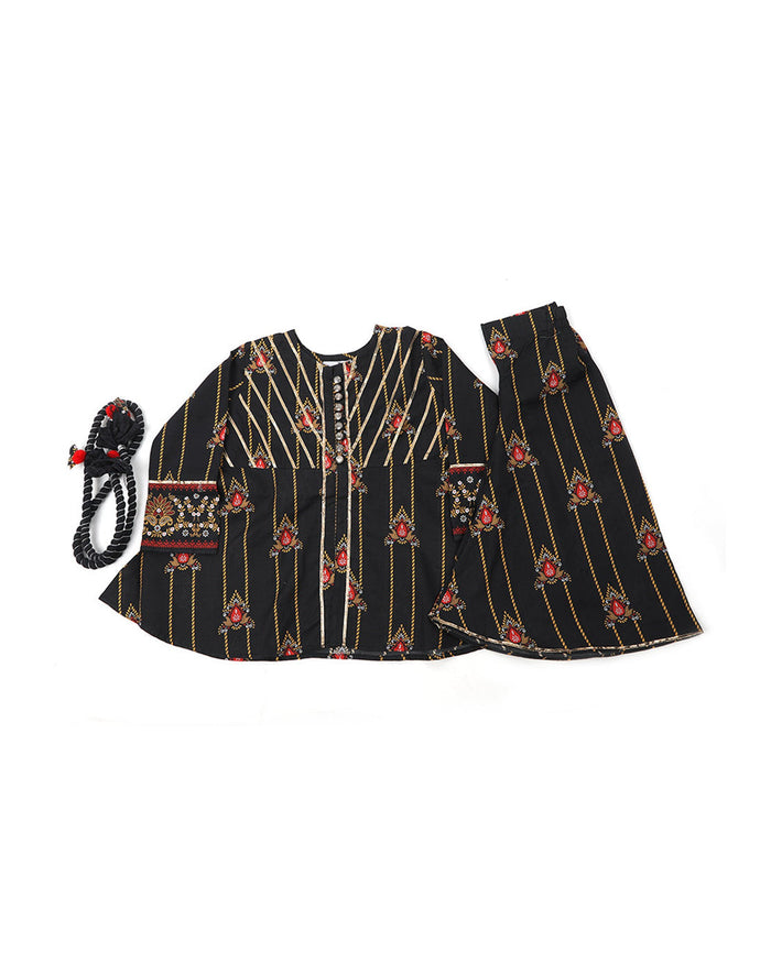 Girls' Full Sleeves Suit
