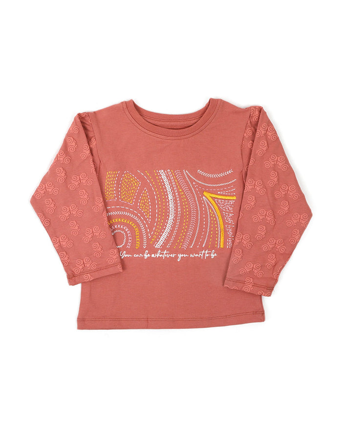 Girls' Full Sleeves T-Shirt