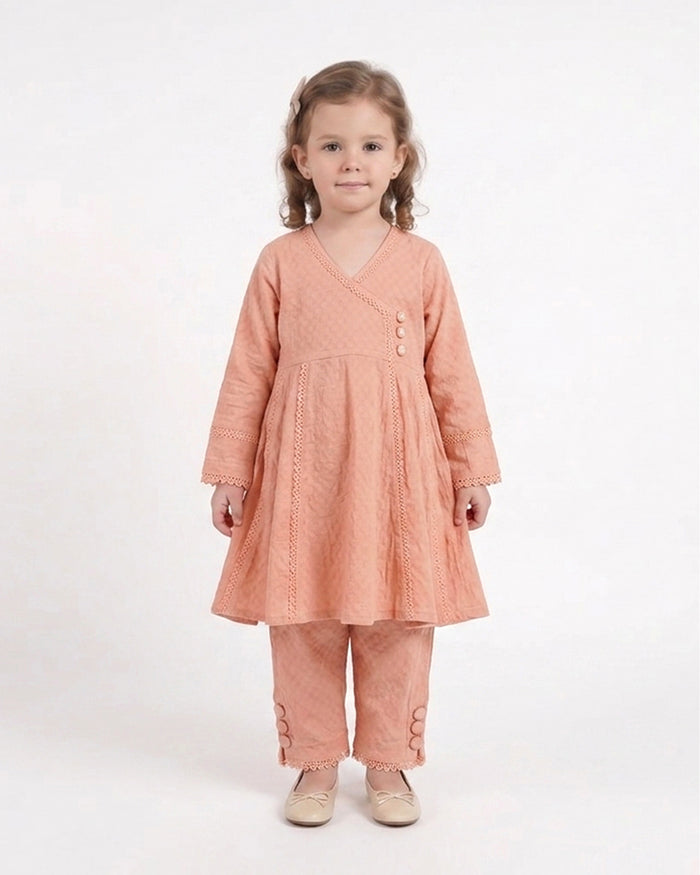 Girls Fusion Dyed 2 Pc