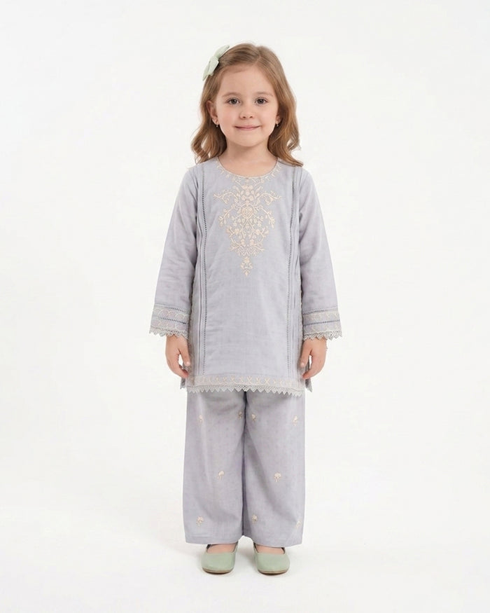 Girls Fusion Dyed 2 Pc