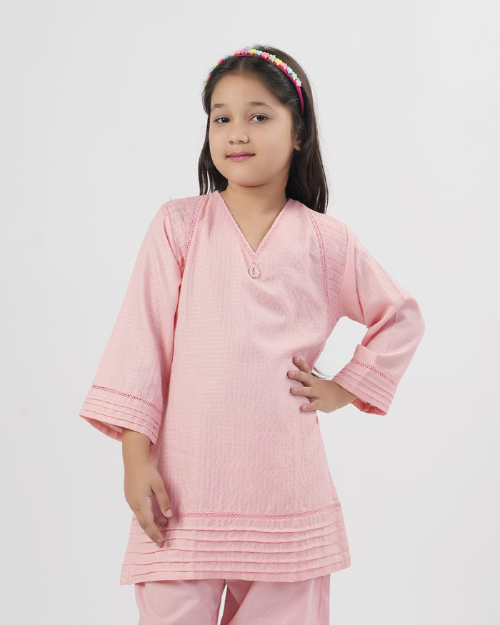 Girls Fusion Dyed 2 Pc