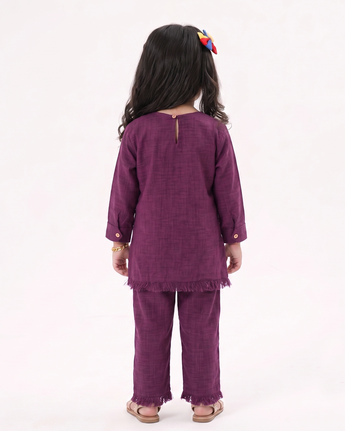 Girls Fusion Dyed 2 Pc