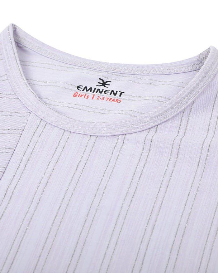 Eminent Girls Half Sleeves T-Shirt - Purple, Girls T-Shirts, Eminent, Chase Value