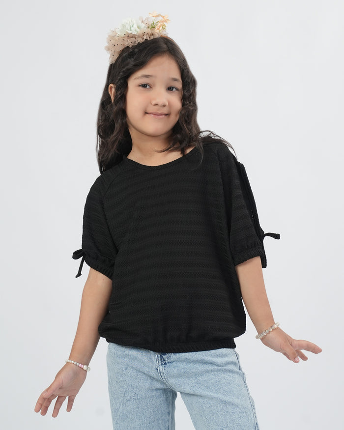 Girls Half Sleeves T-Shirt