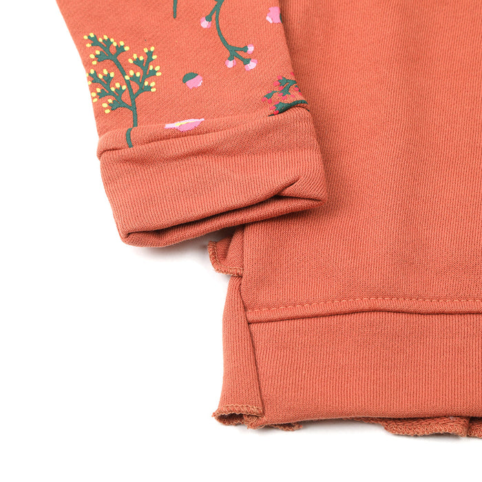 Eminent Girls Full Sleeves Hoodie Jacket - Light Brown, Girls Hoodies & Sweat Shirts, Eminent, Chase Value