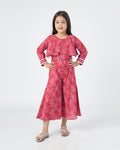 Girls Jump Suit - Maroon