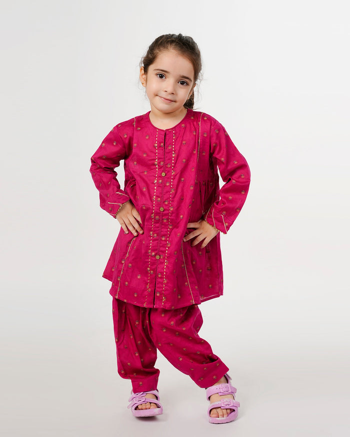 Girls Printed 2 Pc