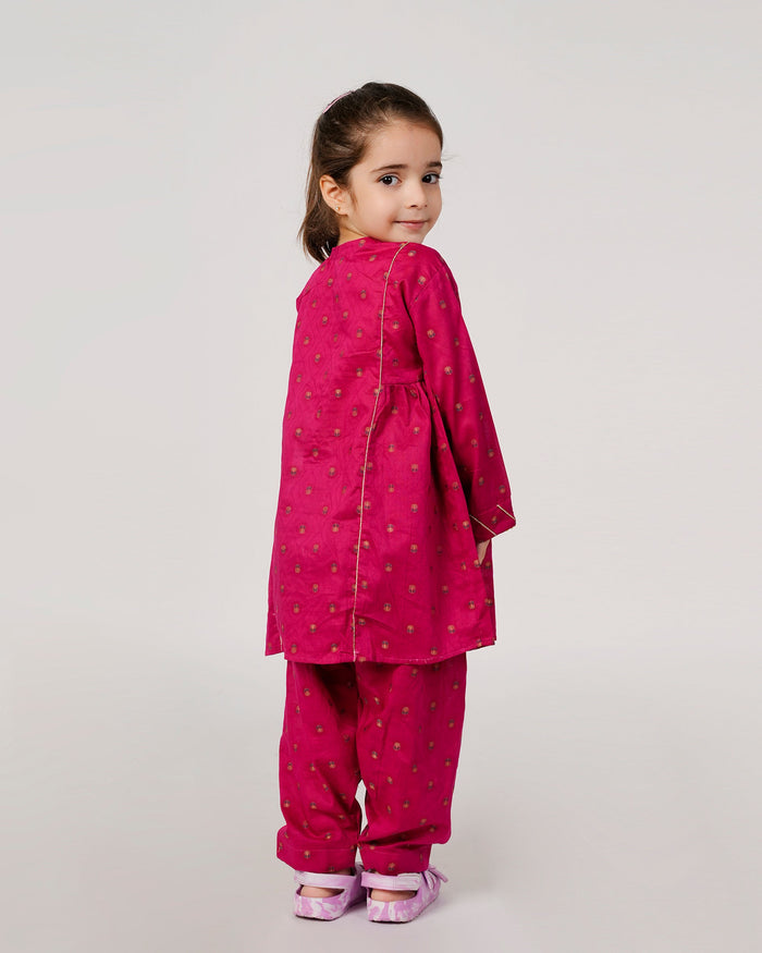Girls' Printed 2 Pc