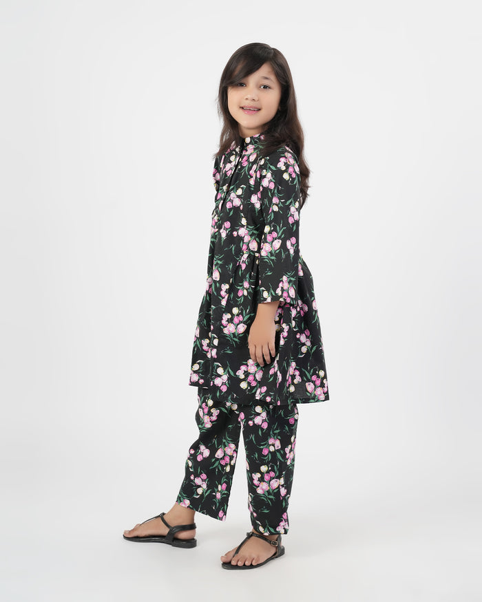 Girls Printed 2 Pc