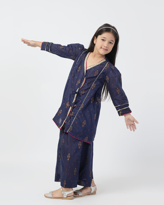 Girls Printed 2 Pc