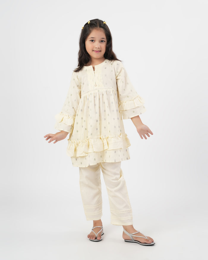 Girls Printed Essentials 2 Pc