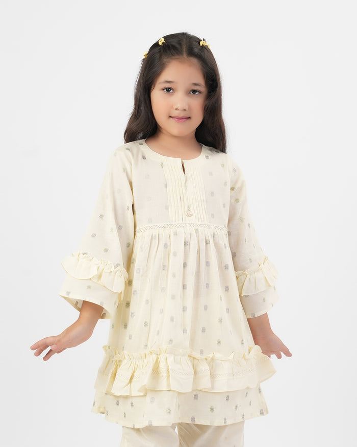 Girls Printed Essentials 2 Pc