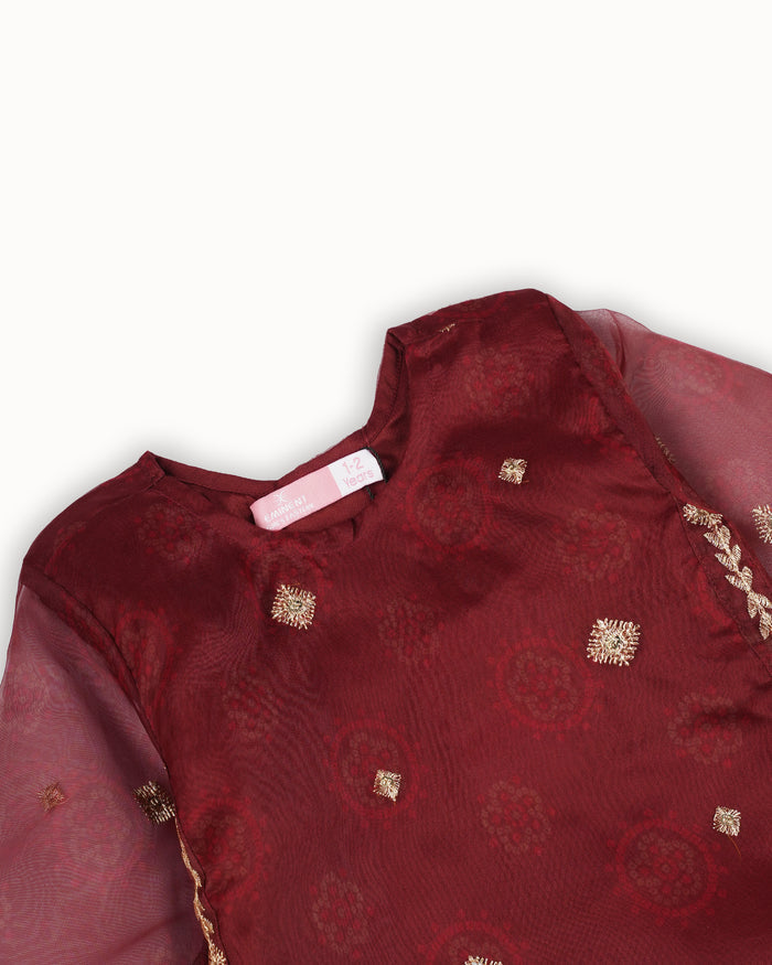 Girls Signature Embroidered 2 Pc