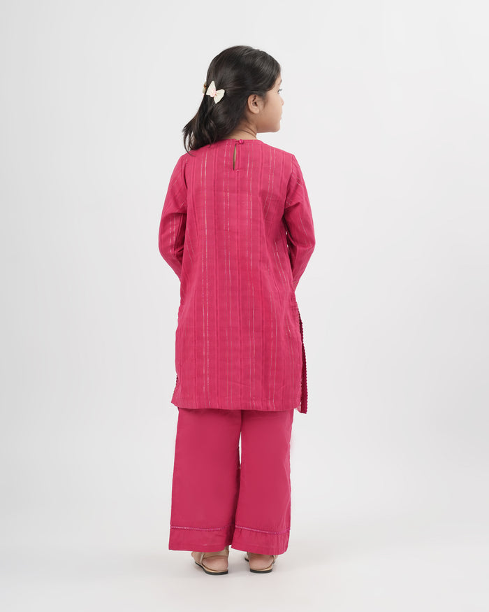 Girls Signature Embroidered 2 Pc