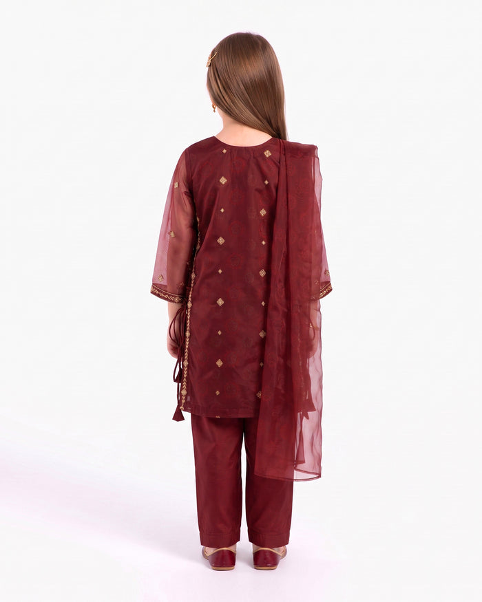 Girls Signature Embroidered 3 Pc