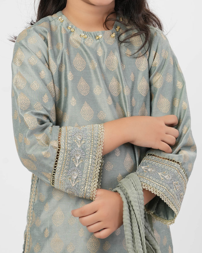 Girls Signature Embroidered 3 Pc