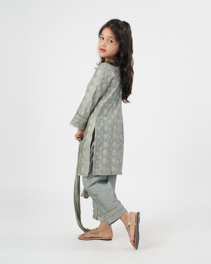 Girls Signature Embroidered 3 Pc