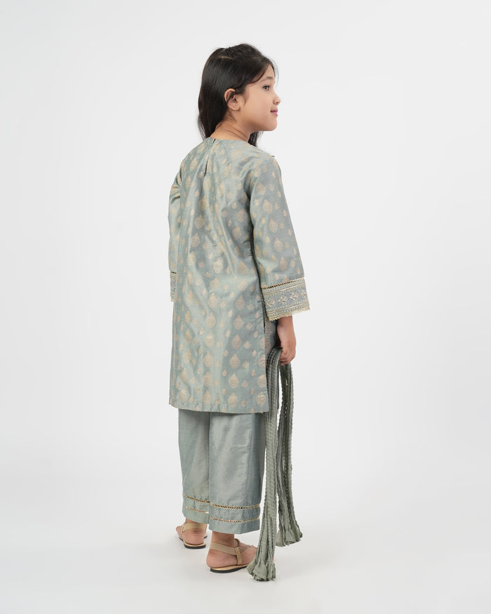 Girls Signature Embroidered 3 Pc