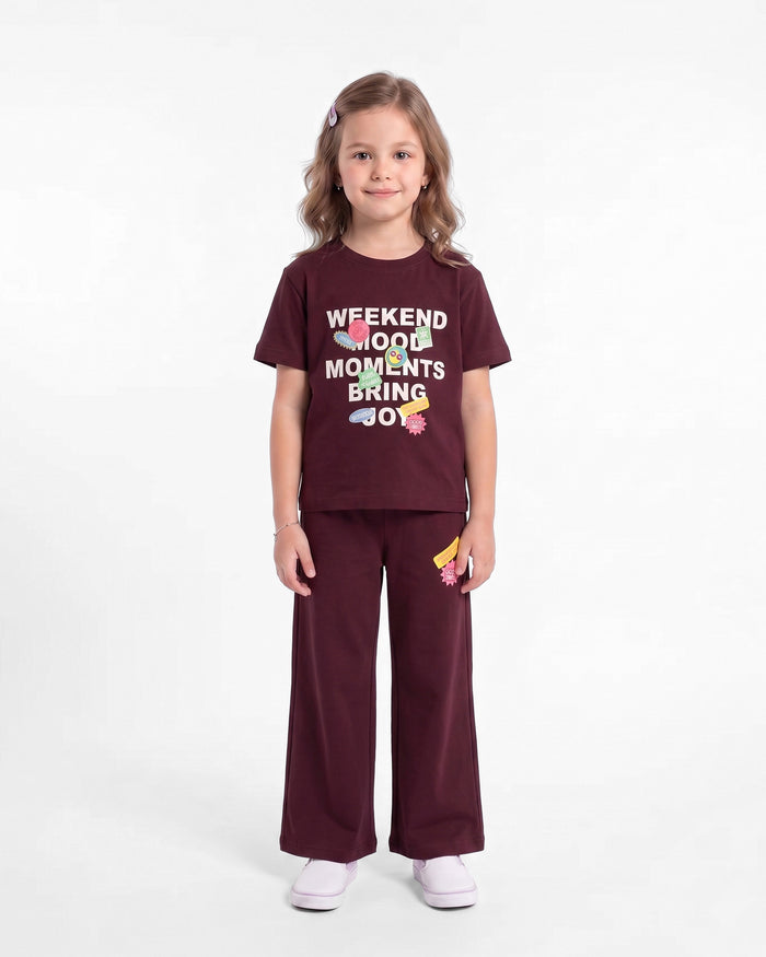 Graphic Jersey Co-Ord Set