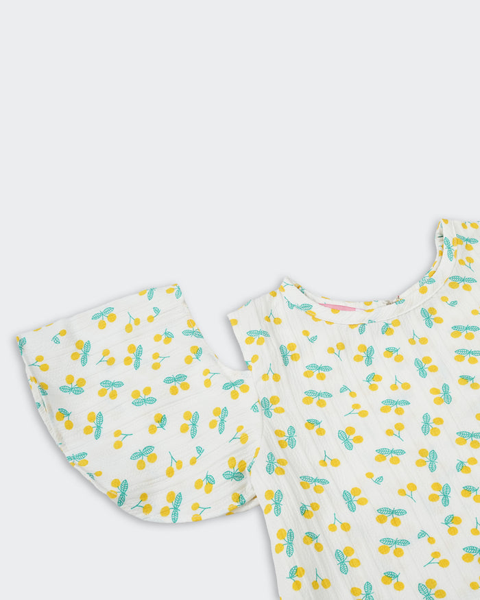 Graphic Jersey Co-ord Set