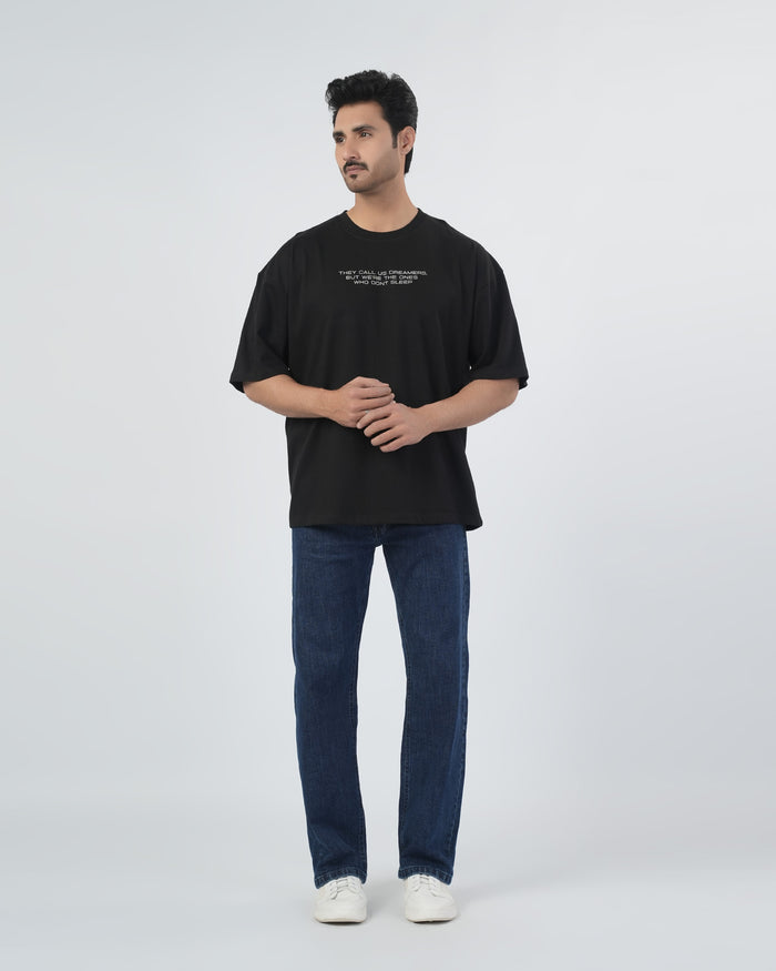 Graphic Jersey Over Size T-Shirt