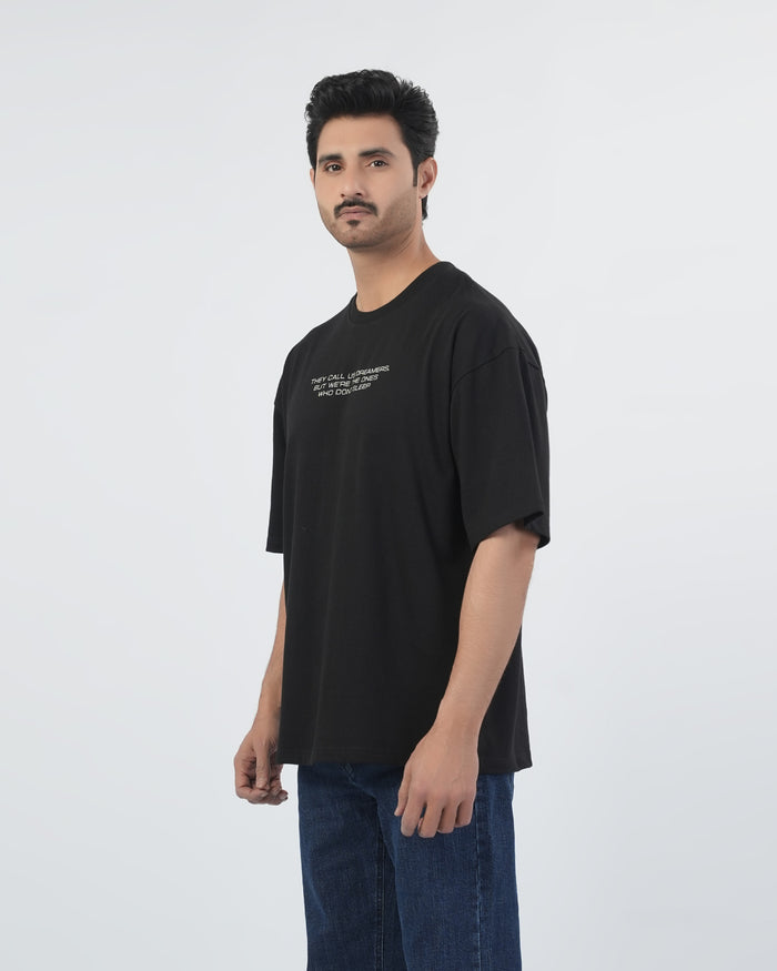 Graphic Jersey Over Size T-Shirt