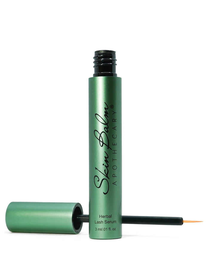 Herbal Lash Serum against a white background.
