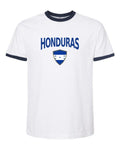 Honduras Arched Crest Soccer Ringer Tee — NYC Factory