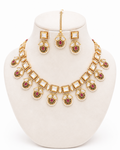 Imperial Rouge Moissanite Drape Set - Pabeena