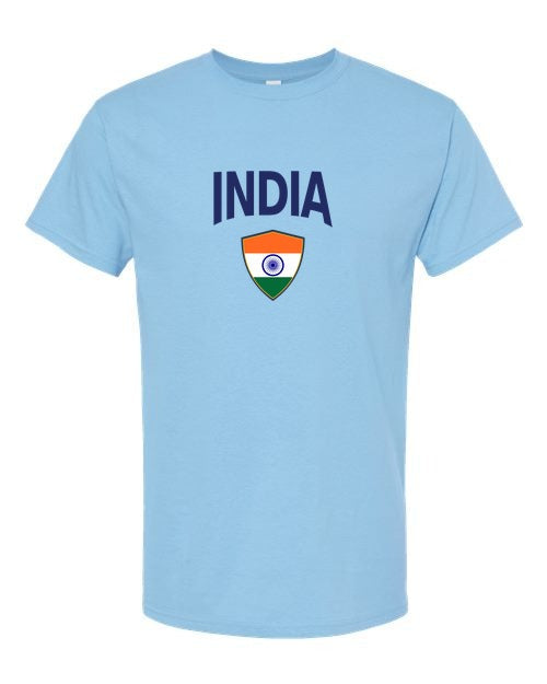 India Arched Crest Soccer Tee — NYC Factory