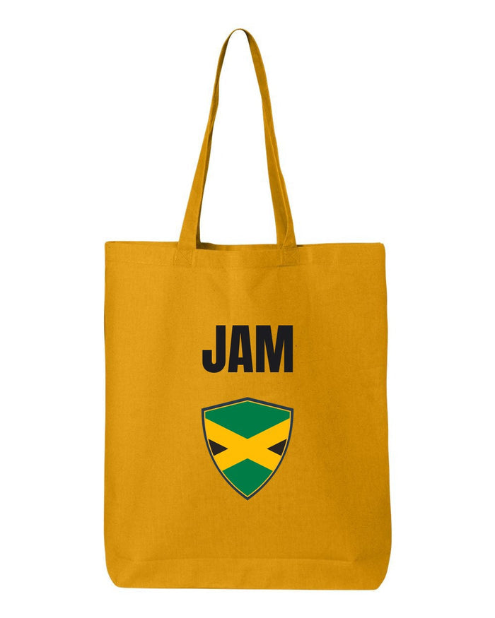 Jamaica Soccer Tote Bag — National Crest Badge | NYC Factory