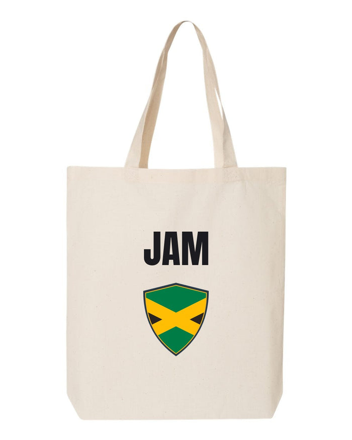 Jamaica Soccer Tote Bag — National Crest Badge | NYC Factory
