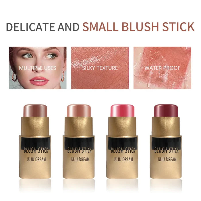 JUJU Dream Multi-Use Blush & Lip Colour Stick – Waterproof