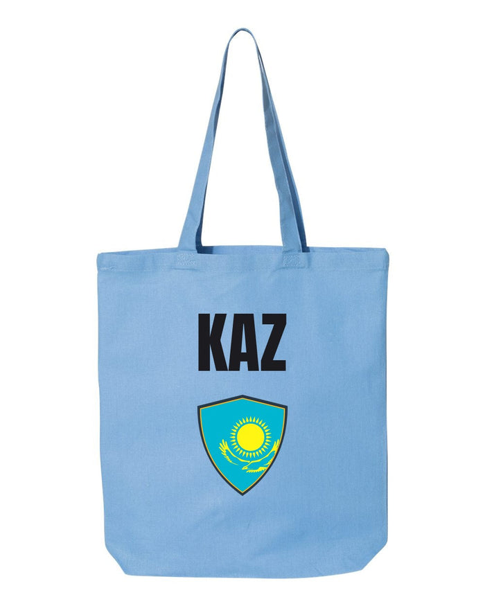 Kazakhstan Soccer Tote Bag — National Crest Badge | NYC Factory