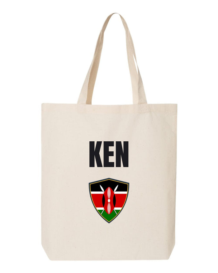 Kenya Soccer Tote Bag — National Crest Badge | NYC Factory