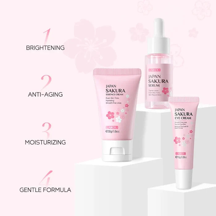 LAIKOU 3-Piece Facial Skincare Gift Set