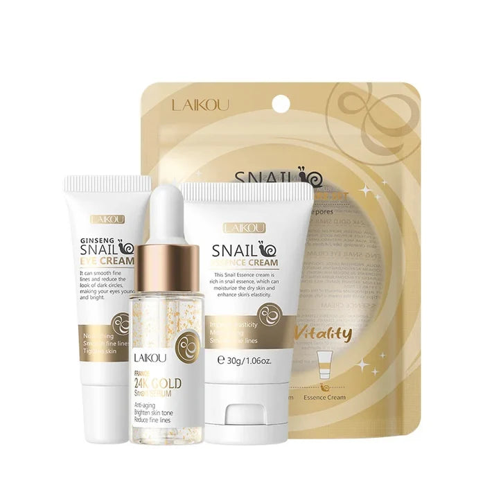 LAIKOU 3-Piece Facial Skincare Gift Set