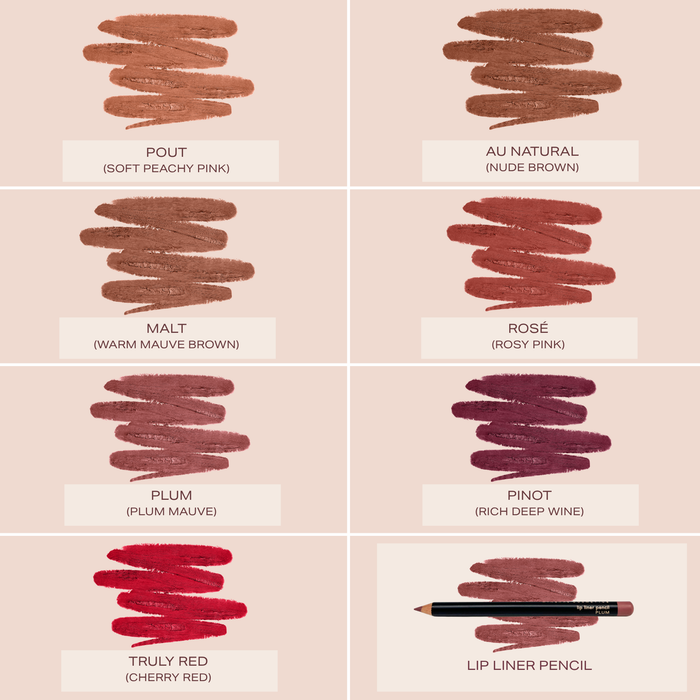 Lip Liner Pencil Testers - Lip Liner - Youngblood Mineral Cosmetics