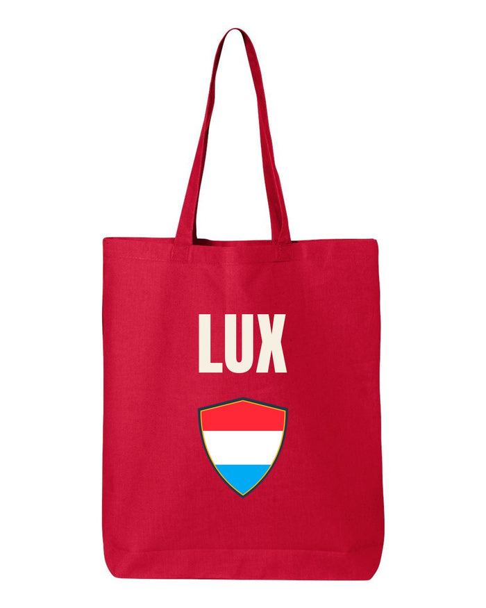 Luxembourg Soccer Tote Bag — National Crest Badge | NYC Factory