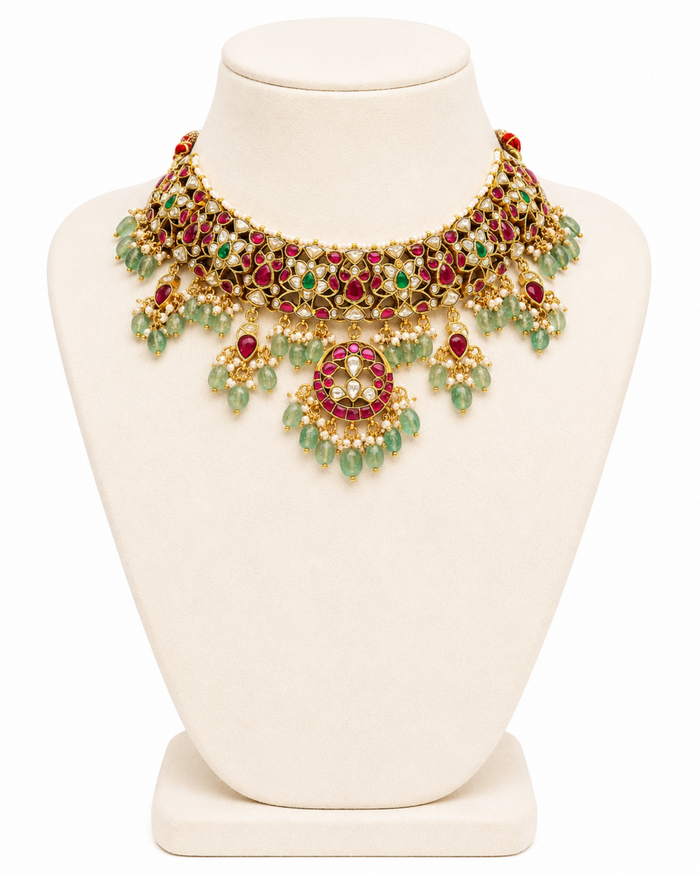Mahira Regal Polki Jadau Choker - Pabeena