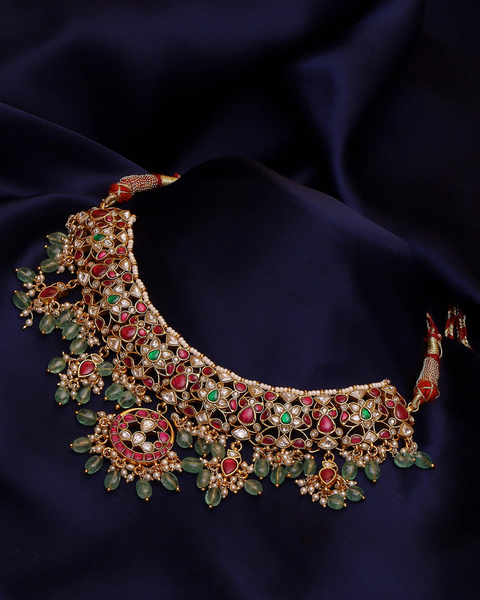 Mahira Regal Polki Jadau Choker - Pabeena