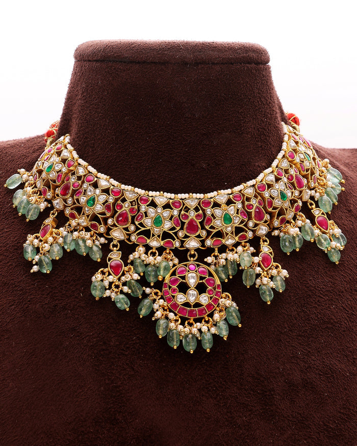 Mahira Regal Polki Jadau Choker - Pabeena