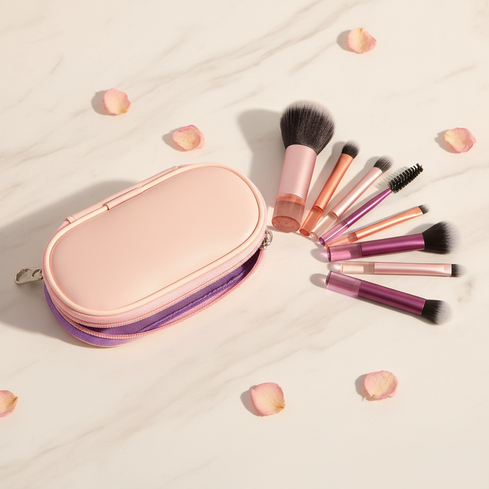 Mini Makeup Brush Set - AI Editorial