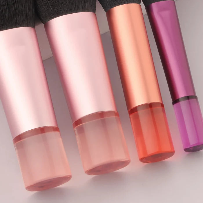 Makeup Brush Sets, 10pcs Plastic mini with bag