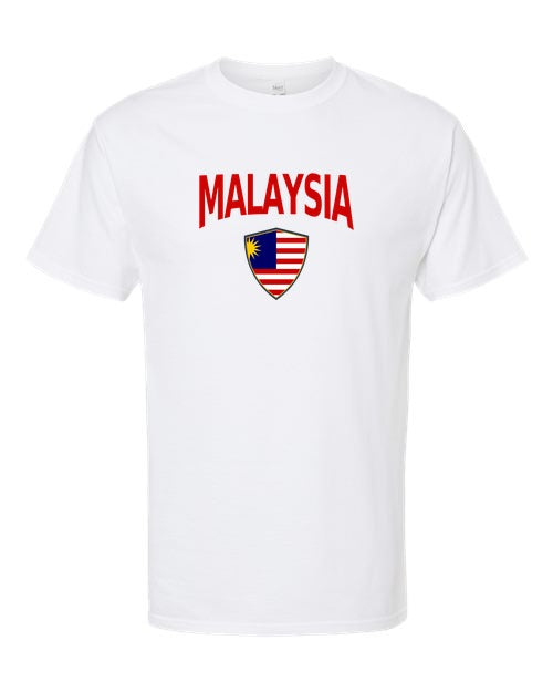 Malaysia Arched Crest Soccer Tee — NYC Factory