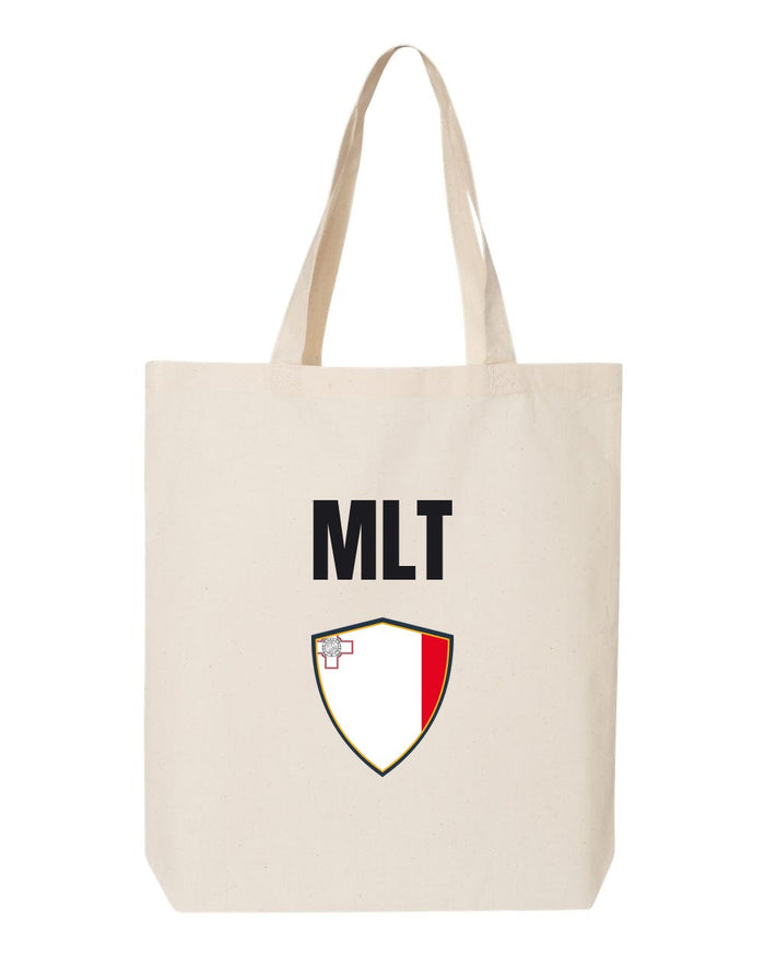Malta Soccer Tote Bag — National Crest Badge | NYC Factory