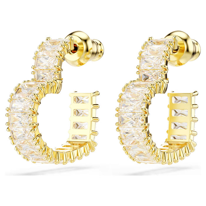 Matrix hoop earrings