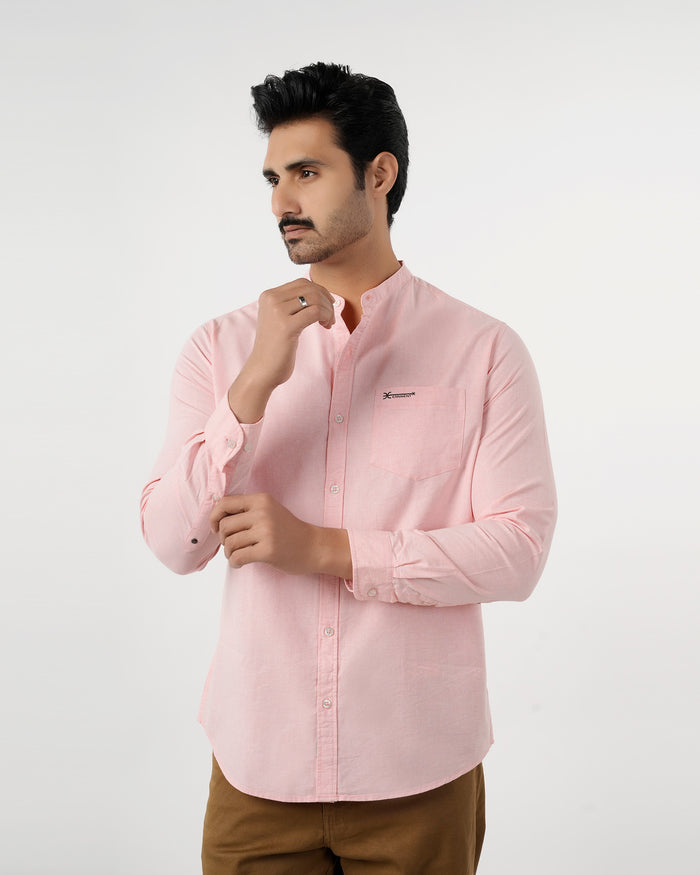 Men's Casual Chambray Shirt